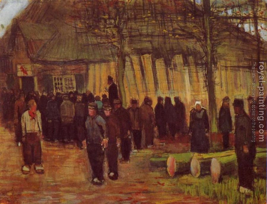 Vincent Van Gogh : A Wood Auction